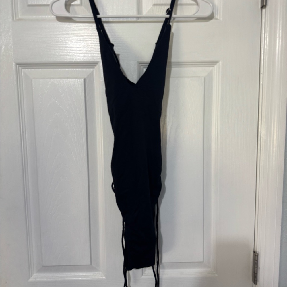 Black One-Piece Swimsuit